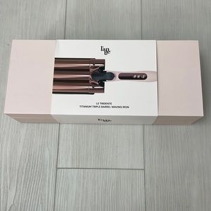 BNIB! L’ange Titanium Triple Barrel Waving Iron 💕
